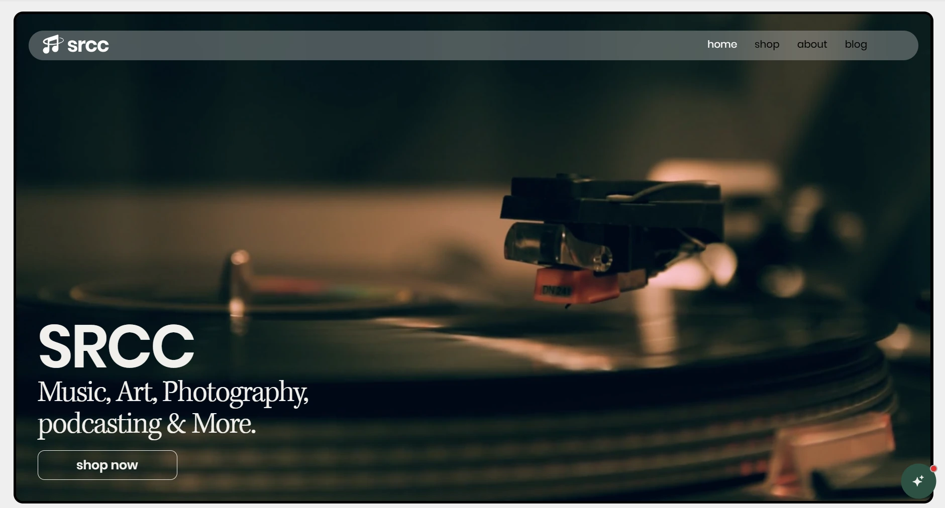 SRCC music art and creative community website