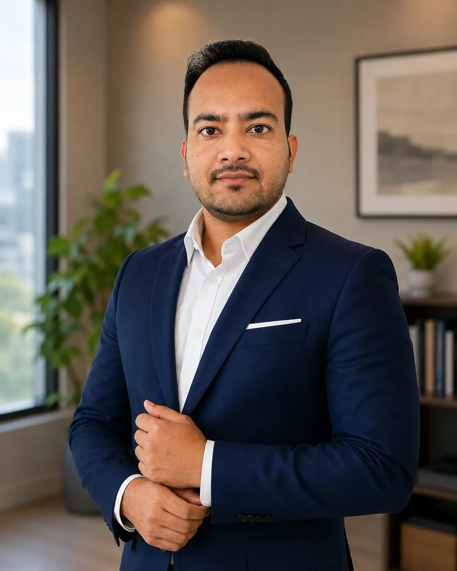 Client testimonial portrait